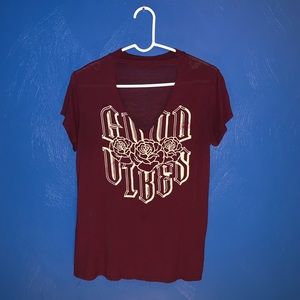 good vibes t shirt